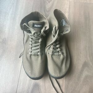 NOBULL Khaki High-Top Sneakers